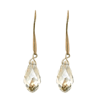 Anat Collection Earrings - Tear Drop Crystal