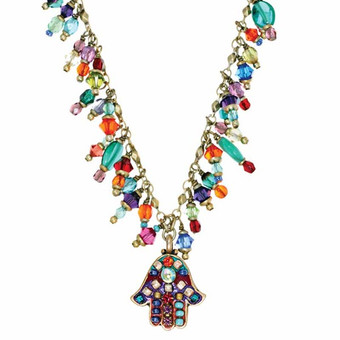 Michal Golan Dangling Bead Hamsa Michal Golan Dangling Bead Hamsa