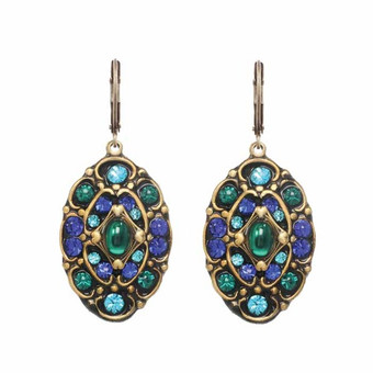 Michal Golan Jewelry Peacocks Earrings