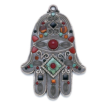 Michal Golan Wall Hamsa Evil Eye