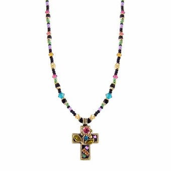 Night Garden Michal Golan Cross Necklace