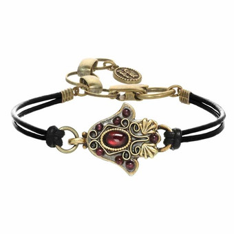 Small Gray Hamsa Bracelet By Michal Golan