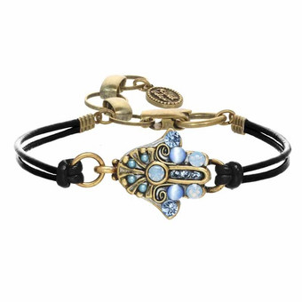 Michal Golan Cat Eye Bracelet Hamsa