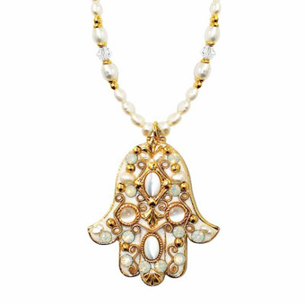 Michal Golan Jewelry Hamsa Necklace