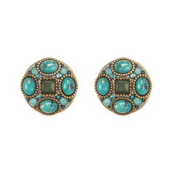 Michal Golan Earring Nile - Turquoise