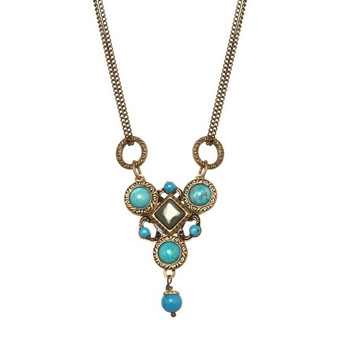 Turquoise Nile Necklace by Michal Golan