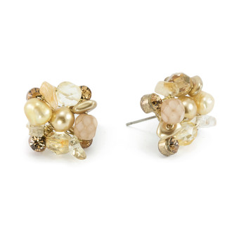 Anat Jewelry Tan  Earrings