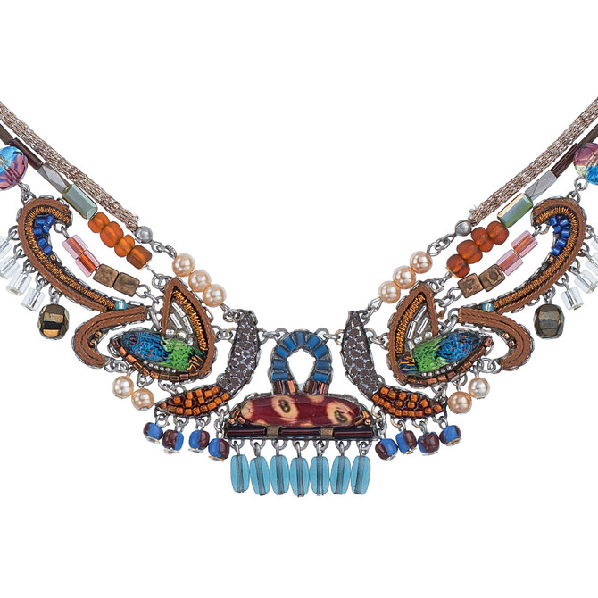 Gold Pine necklace by Ayala Bar Jewelry