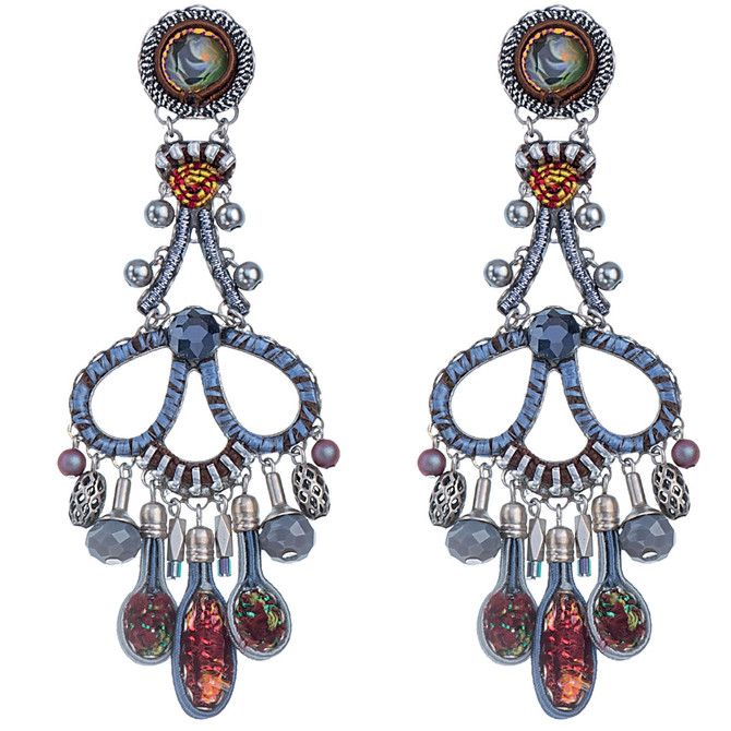 Blue Ayala Bar Resonance Earrings