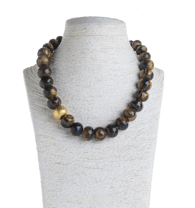 Nava Zahavi Tigers Eye Necklace - New Arrival