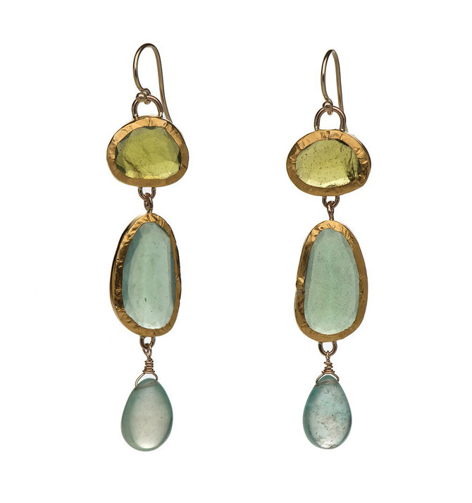 Fantasia Drop Earrings by Nava Zahavi - New Arrival