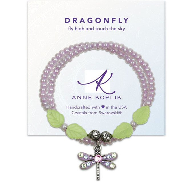 Anne Koplik Dragonfly Sky Wrap Bracelet