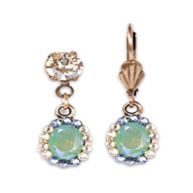 Anne Koplik Pacific Opal Victorian Style Earrings