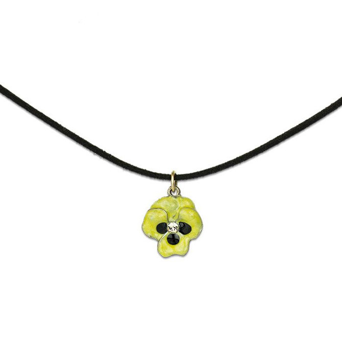 Anne Koplik Kappa Alpha Theta Little Pansy Choker