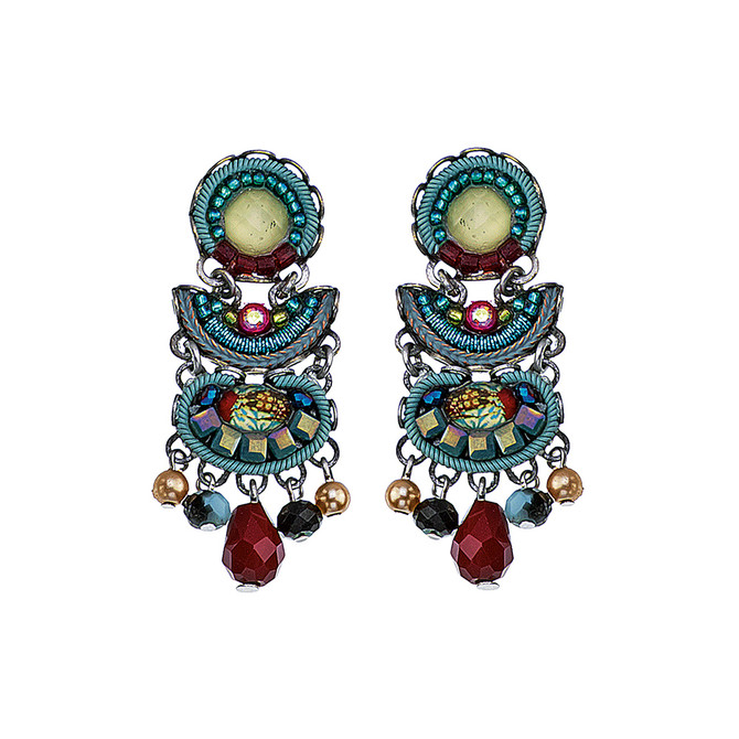 Ayala Bar Turquoise Crown Tahiti Earrings
