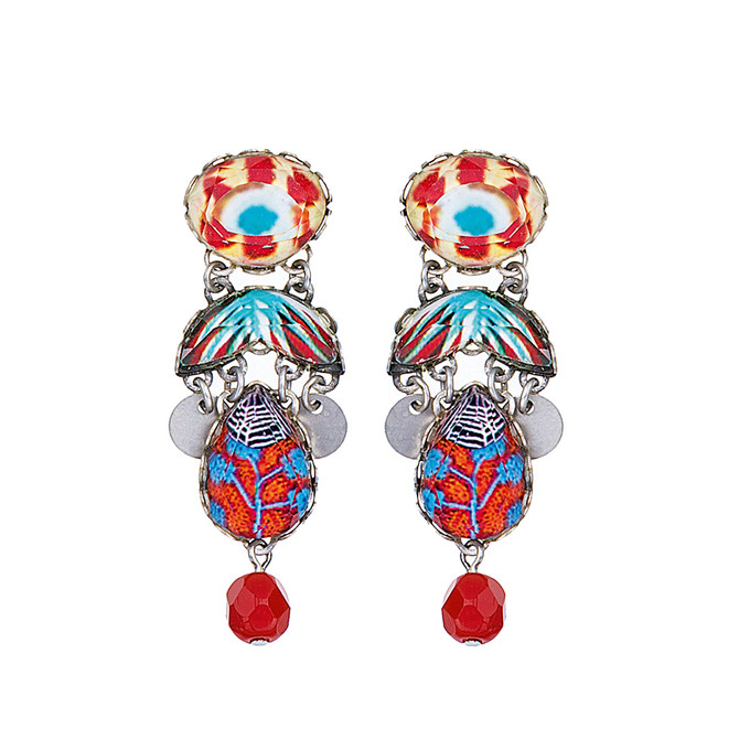 Ayala Bar Afro-Desia Beach Ball Earrings