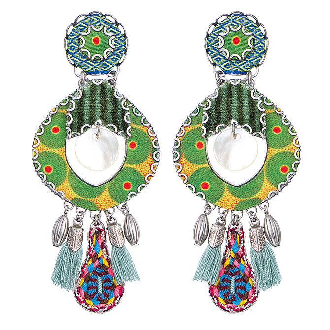 Ayala Bar Matcha Latte Earrings