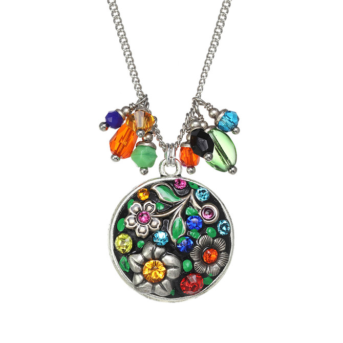 Michal Golan Midsummer Circle Charm Necklace