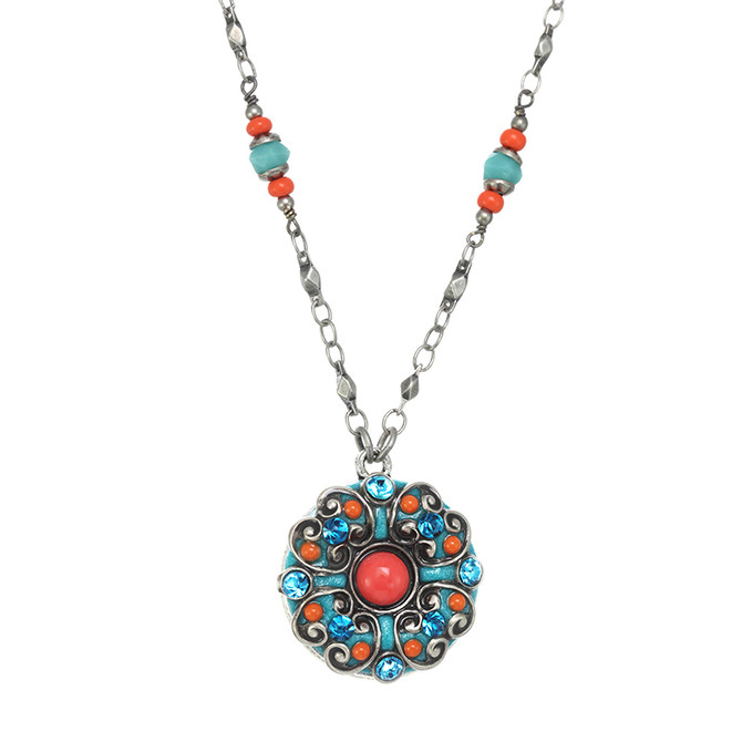 Michal Golan Aruba Flower Necklace