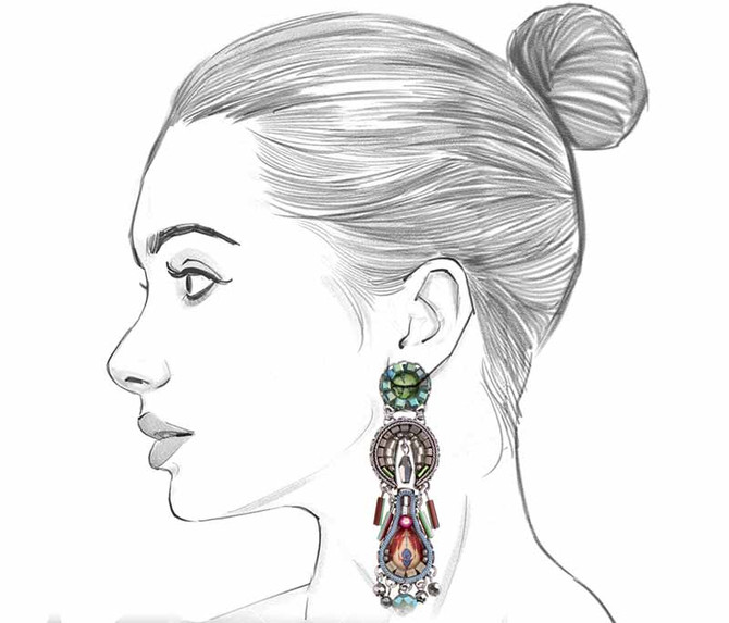 Ayala Bar Autumn Song Windchime Earrings