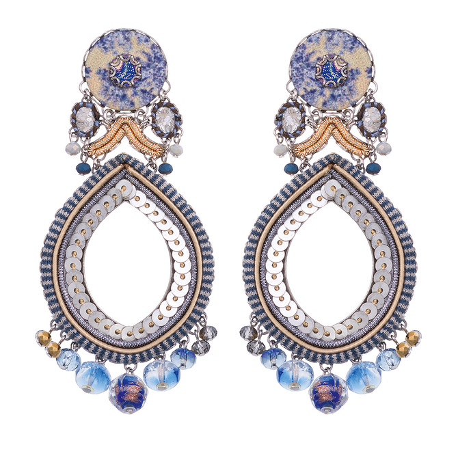 Ayala Bar Sapphire Waves Chakra Earrings