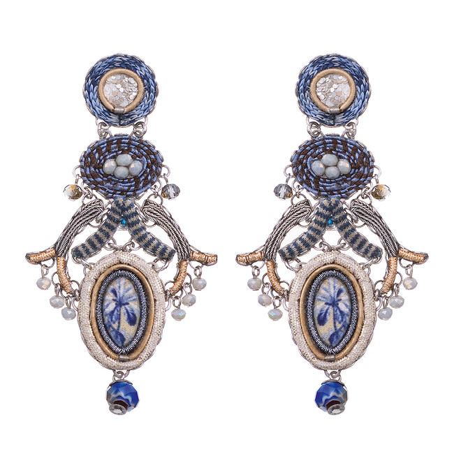 Ayala Bar Sapphire Waves Karma Earrings