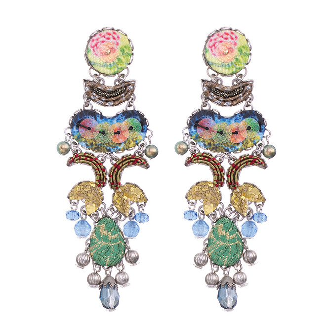 Ayala Bar Fiesta Green Brain Freeze Earrings