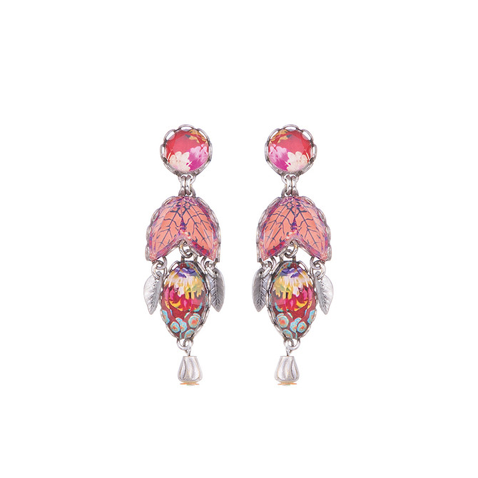 Ayala Bar Crimson Dreams Van Gogh Earrings