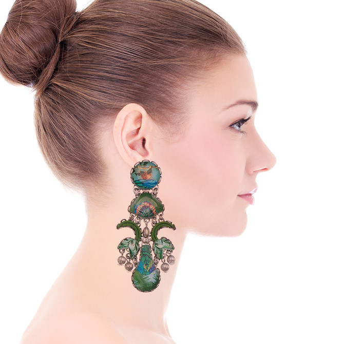 Ayala Bar Sweet Leaf Divina Earrings