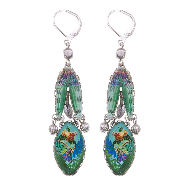 Ayala Bar Sweet Leaf French Wire Earrings