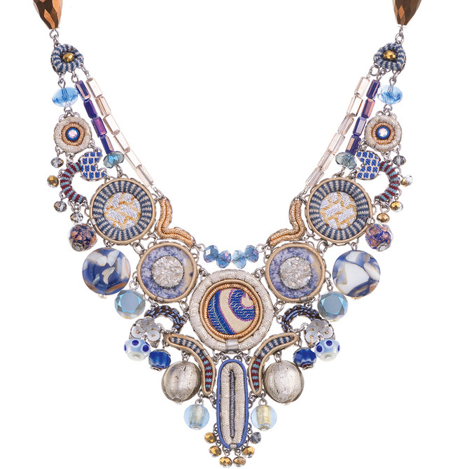 Ayala Bar Sapphire Waves Egyptian Sunrise Necklace