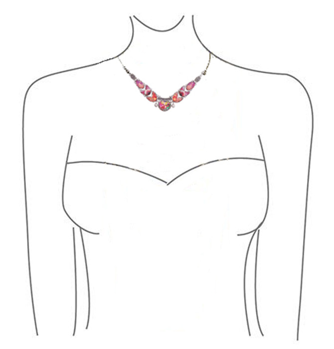 Ayala Bar Crimson Dreams Secret Garden Necklace