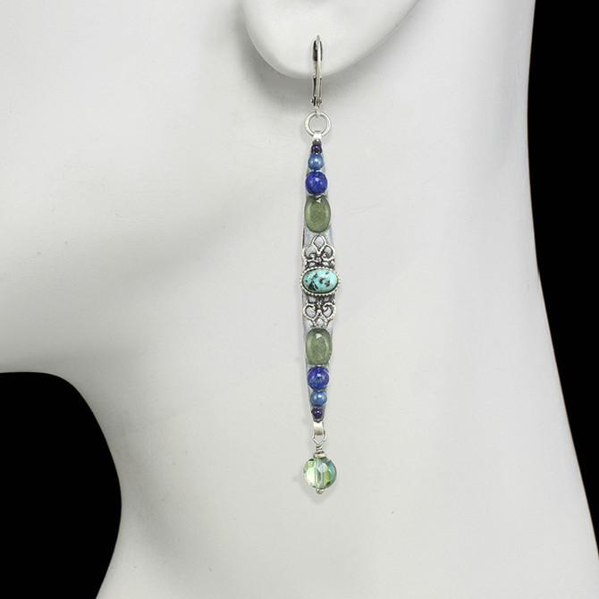 Michal Golan Lake Como Long Earrings