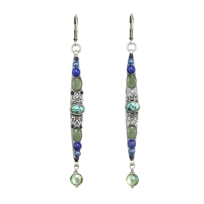 Michal Golan Lake Como Long Earrings