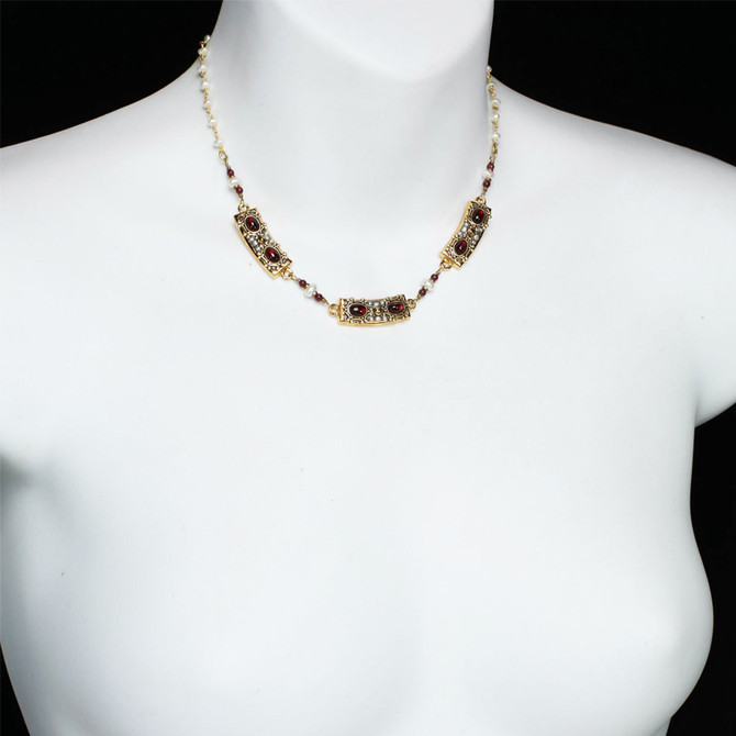 Michal Golan Victorian Bars Necklace