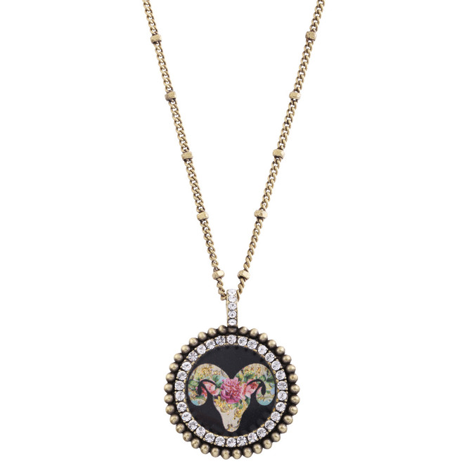Michal Negrin Aries Zodiac Necklace