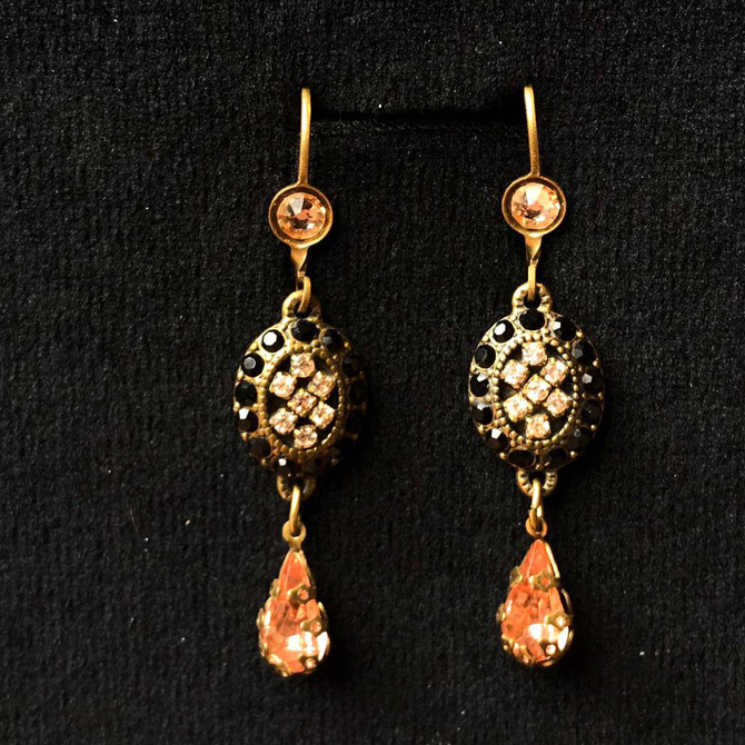 Michal Negrin Oval Earrings