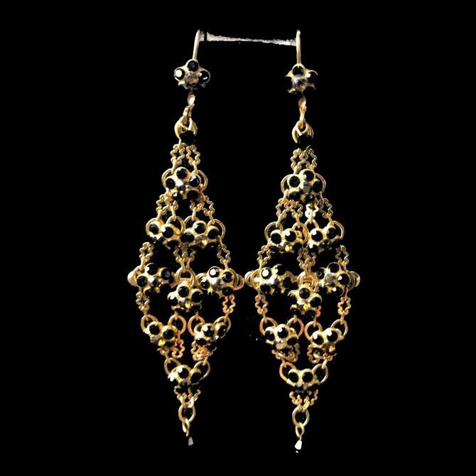 Michal Negrin Queen of Sheba Earrings