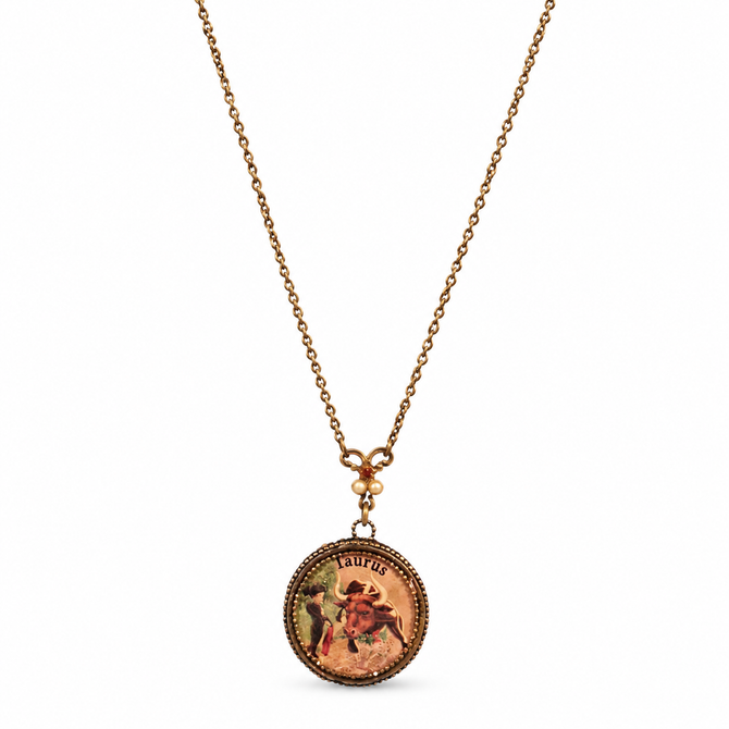 Michal Negrin Zodiac Taurus Necklace