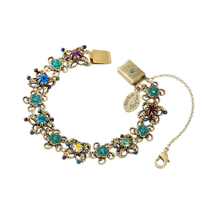 Michal Negrin Border Flower Bracelet