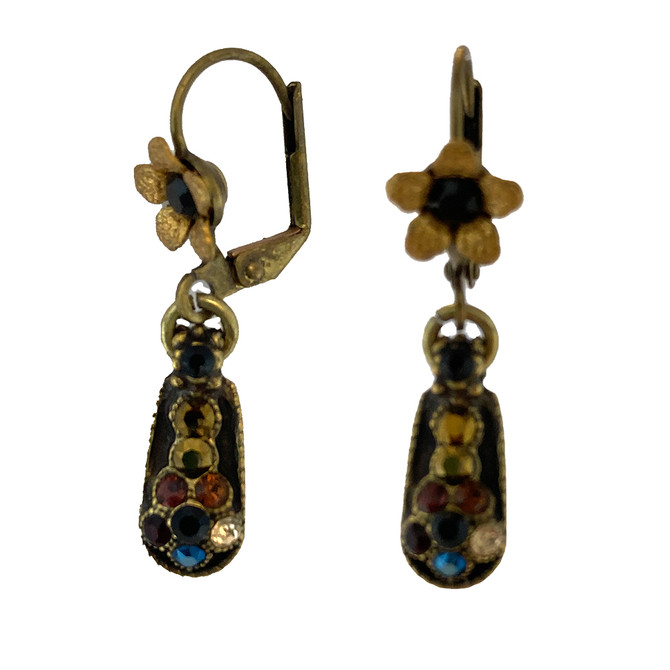 Michal Negrin Dangling Crystal Earrings