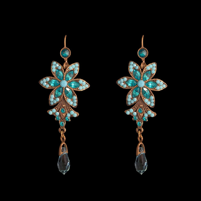 Michal Negrin Big Flower Earrings