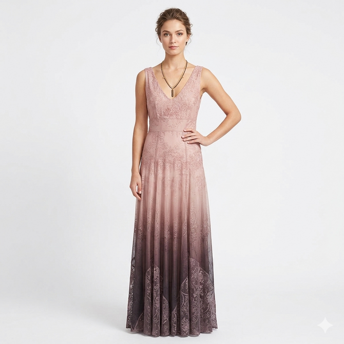 Michal Negrin One of a  Kind Maxi Dress