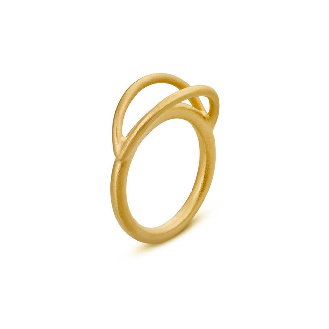 Joidart Luna Gold Ring Size 8