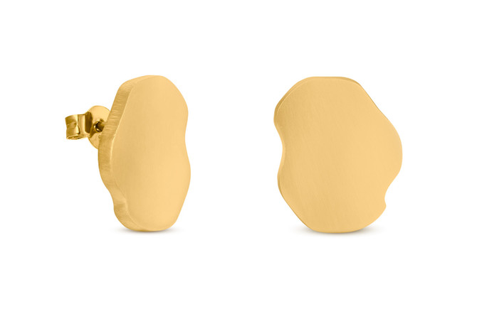 Joidart Expressionista Gold Small Stud Earrings