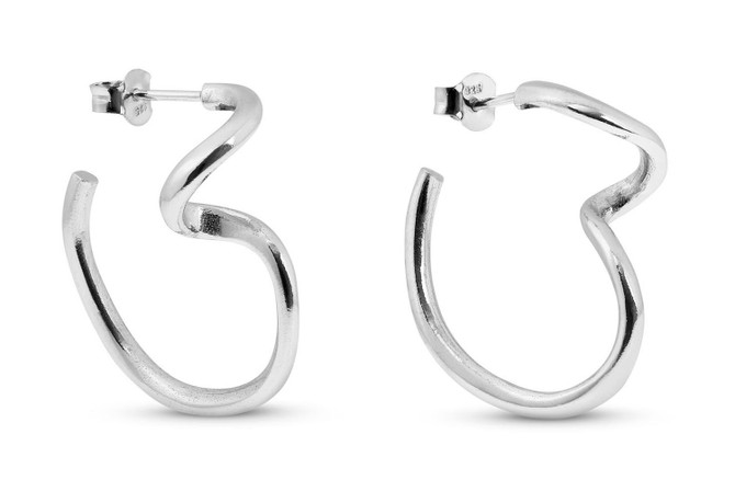 Joidart Tramuntana Medium Silver Earrings