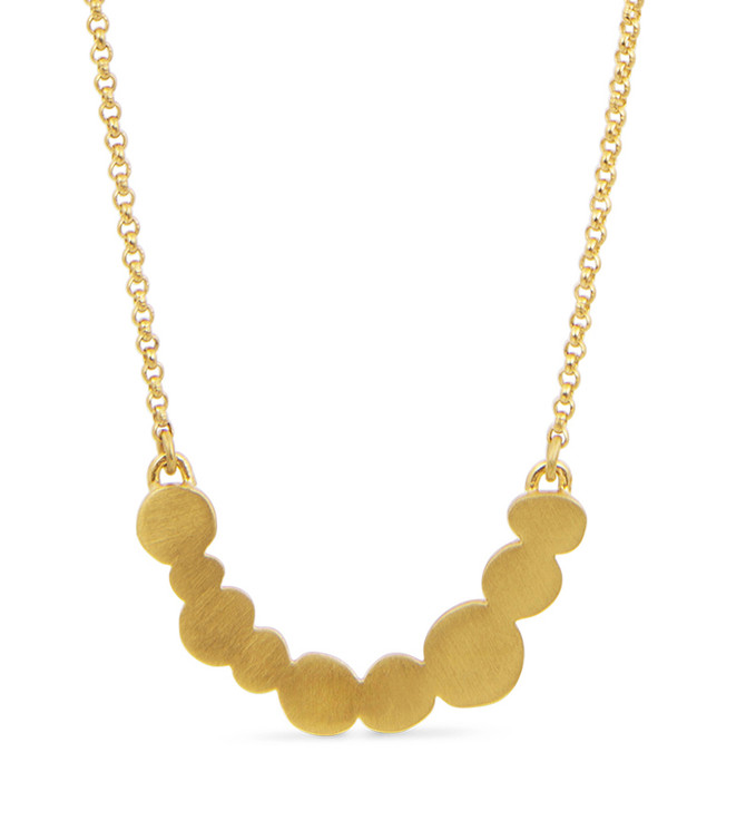 Joidart Pebbles Small Gold Necklace