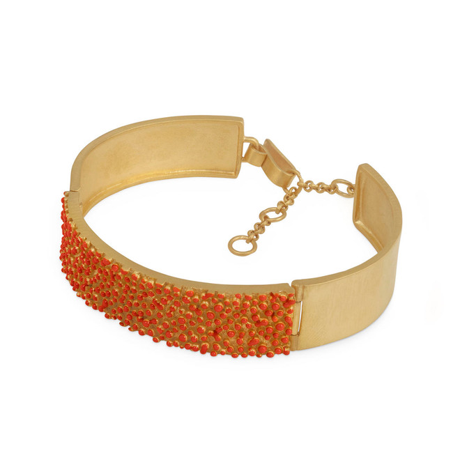 Joidart Estiu Red Gold Bracelet