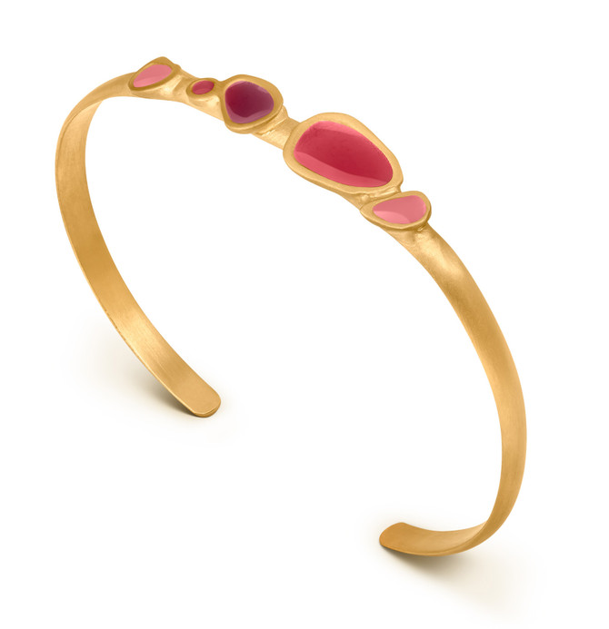 Joidart Born Gold Bracelet Red