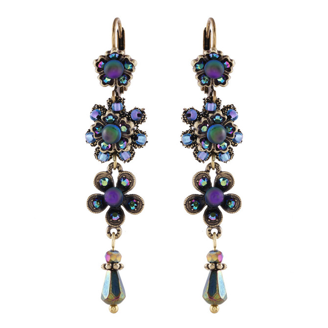 Michal Negrin May Swarovski Crystals Earrings